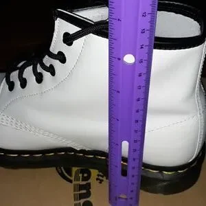 ⭐ Host Pick ⭐ Dr Martens Mens Size 9 White Leather Boots Dr. Martens | Shoes | Host Pick Dr Martens Mens Size 9 White  main image 4